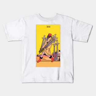 7 of Swords Kids T-Shirt